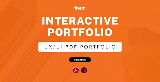 Design an interactive ux ui portfolio on a pdf by Mareisayer | Fiverr