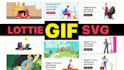 create lottie animations for website or app