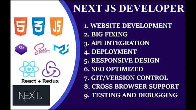 be your next js developer