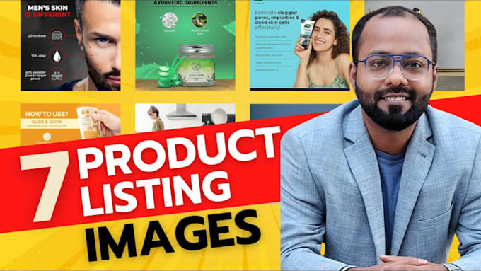 design high converting amazon listing images or amazon listing pictures