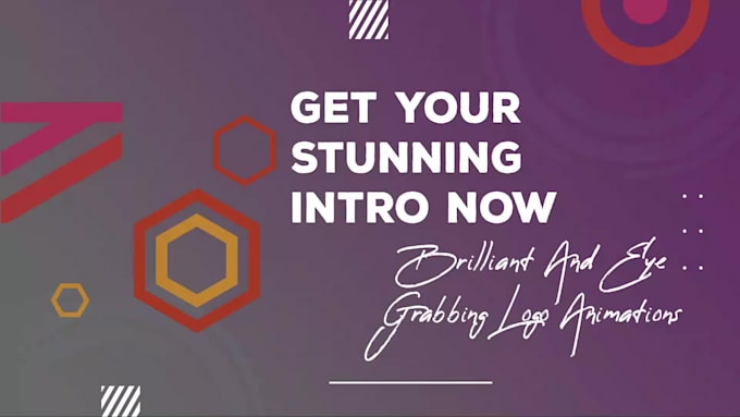 create stunning eye catching animated logo intro videos 4k