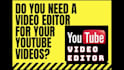 do professional youtube video editing