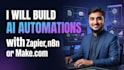 build ai automations with zapier, n8n or make