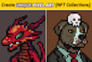 create a pixel art nft collection for you