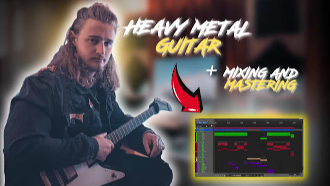 record studio quality heavy metal guitar