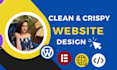 design a website on wordpress bluehost godaddy  siteground