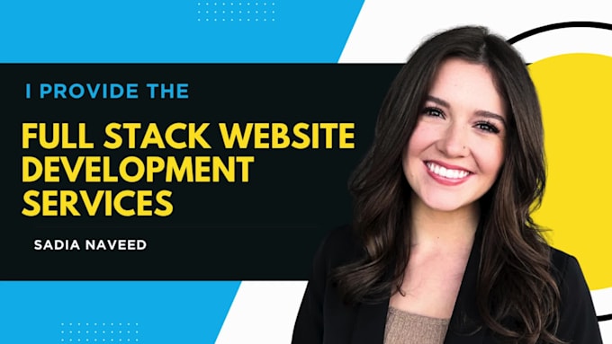 do website development as front end full stack web developer