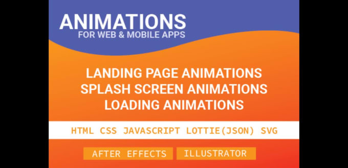 SVG, Lottie, HTML, CSS, and JavaScript Animations