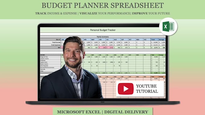 send a personal finance budget excel spreadsheet
