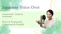record native japanese voice over and narration