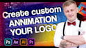 create a custome animation your logo
