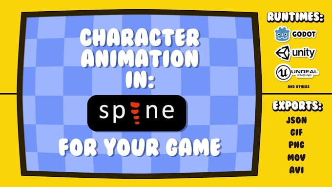 rigg and animate your 2d game character in spine pro