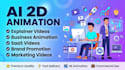 create a 2d cartoon animation video