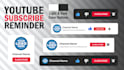 create outstanding youtube subscribe and bell animation