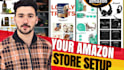 create amazon storefront setup, design amazon expert brand store