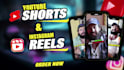 edit youtube shorts and ig reels with alex harmozi captions