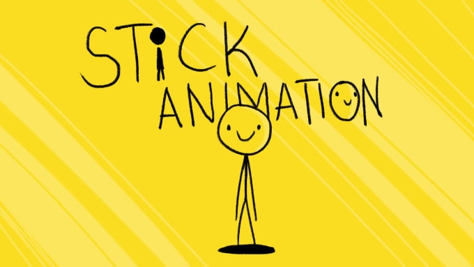 Create an awesome short 2d stick figure gif animation by Sewpyanims | Fiverr