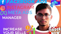 be your facebook , instagram and meta ads manager