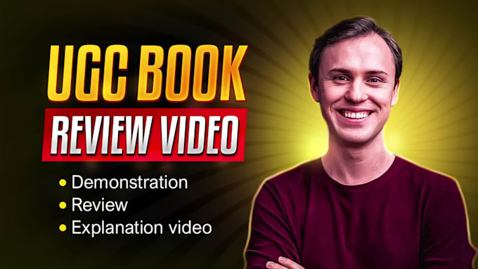 film a high quality ugc video book review as a ugc content creator