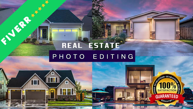 do real estate photo editing single or multiple exposure