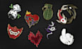 design custom enamel pin and sticker for you
