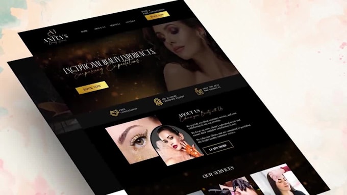 create a custom wordpress website with UX UI design and SEO optimization