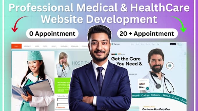 build a lead generating healthcare website for clinics and providers