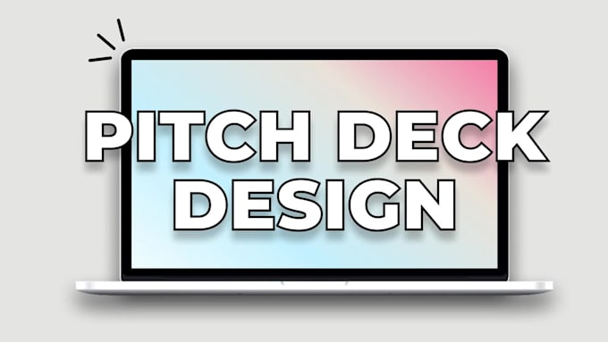 create business pitch deck presentation design