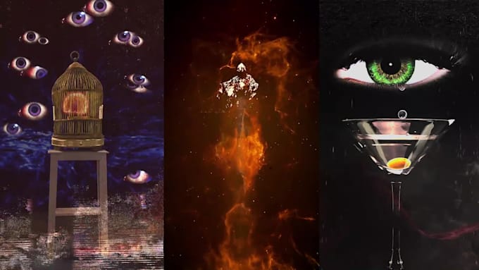 create a spotify canvas with stunning 3d visuals and footage