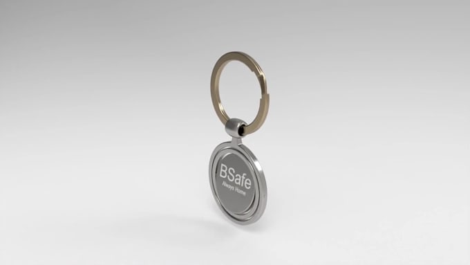 design custom keychain for 3d printing