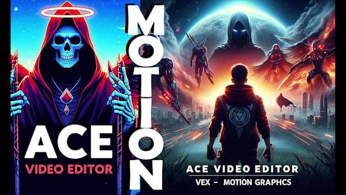 edit cinematic youtube videos with motion graphics and vfx