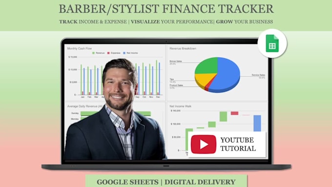 send you a barber and stylist financial tracker spreadsheet