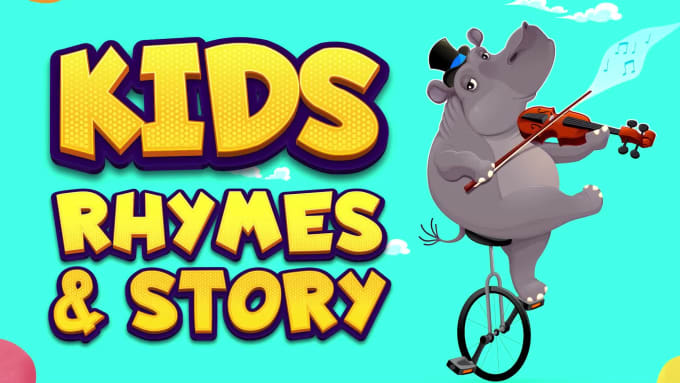 Create animated nursery rhymes and story videos for kids by Mehul_007 |  Fiverr