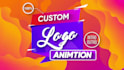 create custom logo intro and outro animation