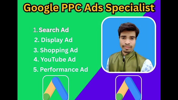 setup manage google PPC ads adwords campaign as a specialist