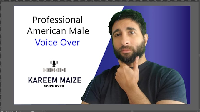 record a deep male american voiceover