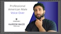 record a deep male american voiceover