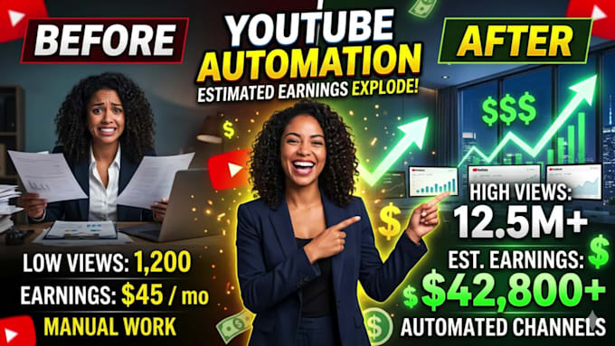 create top 10 cash cow faceless videos and cash cow youtube automation channel