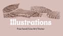 create super artistic line art illustration for you