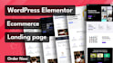 design, redesign, fix wordpress elementor websites, ecommerce and landing page
