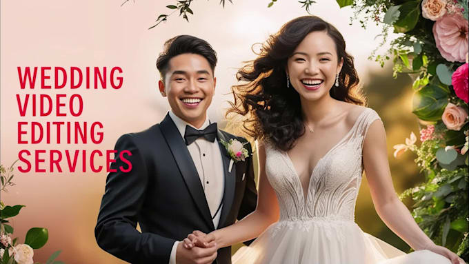 do cinematic wedding video editing