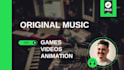 produce original music for your video game, animation, film