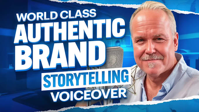 deliver a warm, natural voice over for authentic storytelling