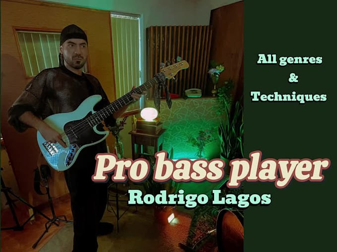 be your pro bass sessionist player for your songs