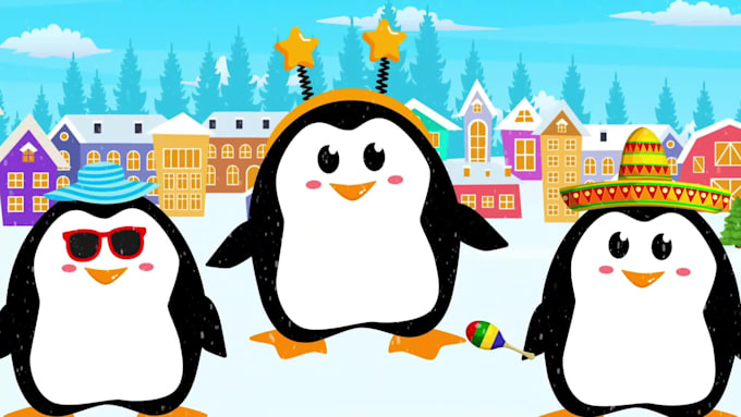 create 2d animation for kids and nursery rhymes