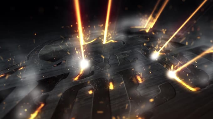 intro video for your logo industrial laser