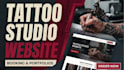 build a unique and creative tattoo studio website