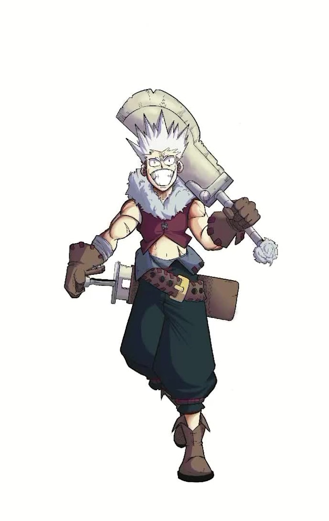 draw your character design sheet