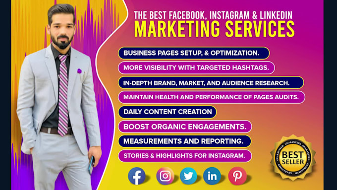 be your professional social media marketing manager