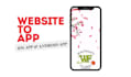 convert website into ios and android app